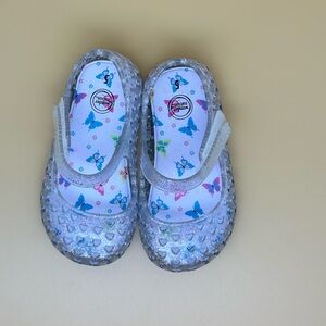 Wonder Nation Baby Girls Mary Jane Jelly Shoes